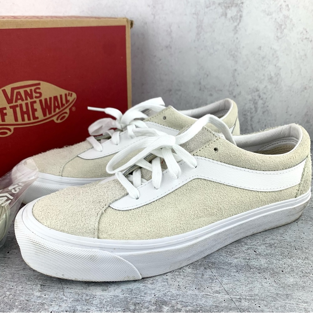 Vans UO Exclusive Bold Ni Suede Sneaker Beige/White Sneaker Shoes Size 9